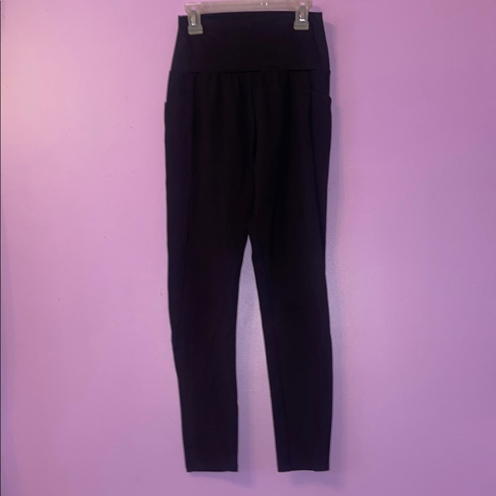 Simply Vera Vera Wang Elegant Black Leggings